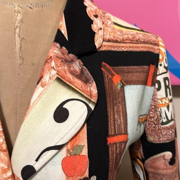 Moschino Jeans Window Payne Picaso Jacket - Picture 4 of 16